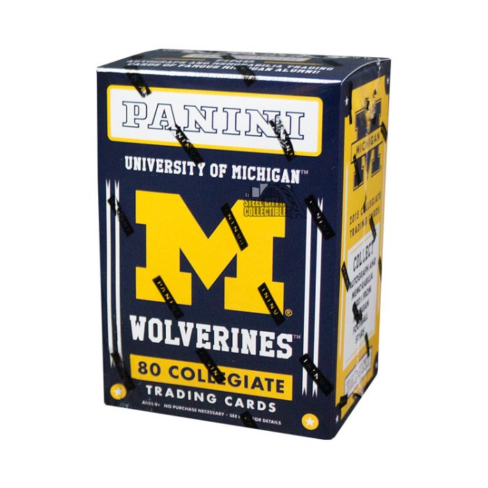 2015 Panini University of Michigan Collegiate Multi-Sport Blaster Box — Factory Sealed