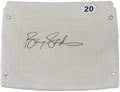 Barry Sanders Autographed Pontiac Silverdome Seatback — Seat #20 — Detroit Lions