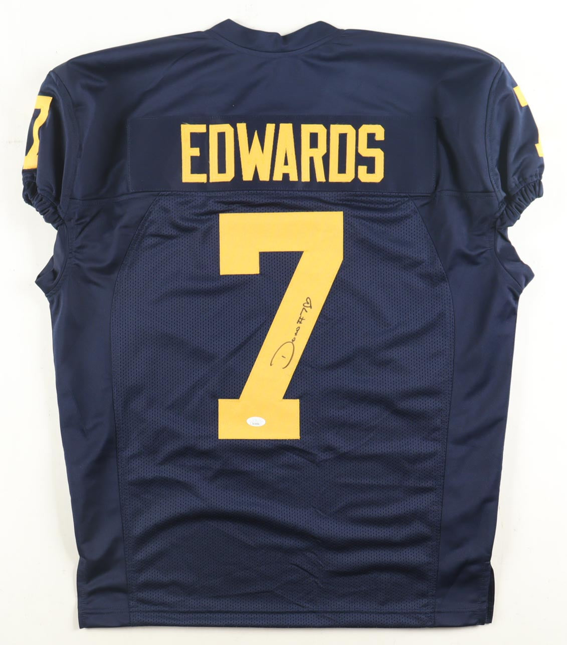 Donovan Edwards Signed Michigan Wolverines CUSTOM #7 Jersey - JSA