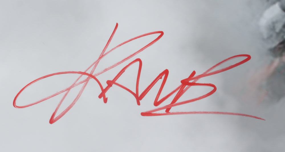 Kane & The Undertaker Dual-Signed WWE 16x20 Photo — Hall of Fame