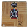 Elliot Cadeau Signed Michigan Wolverines 12x12 Vinyl Floor Piece — 2026 National Champions & Final Four, Indianapolis — JSA Signature Debut