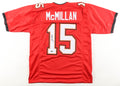 Jalen McMillan Signed Tampa Bay Buccaneers CUSTOM Red #15 Jersey - Beckett